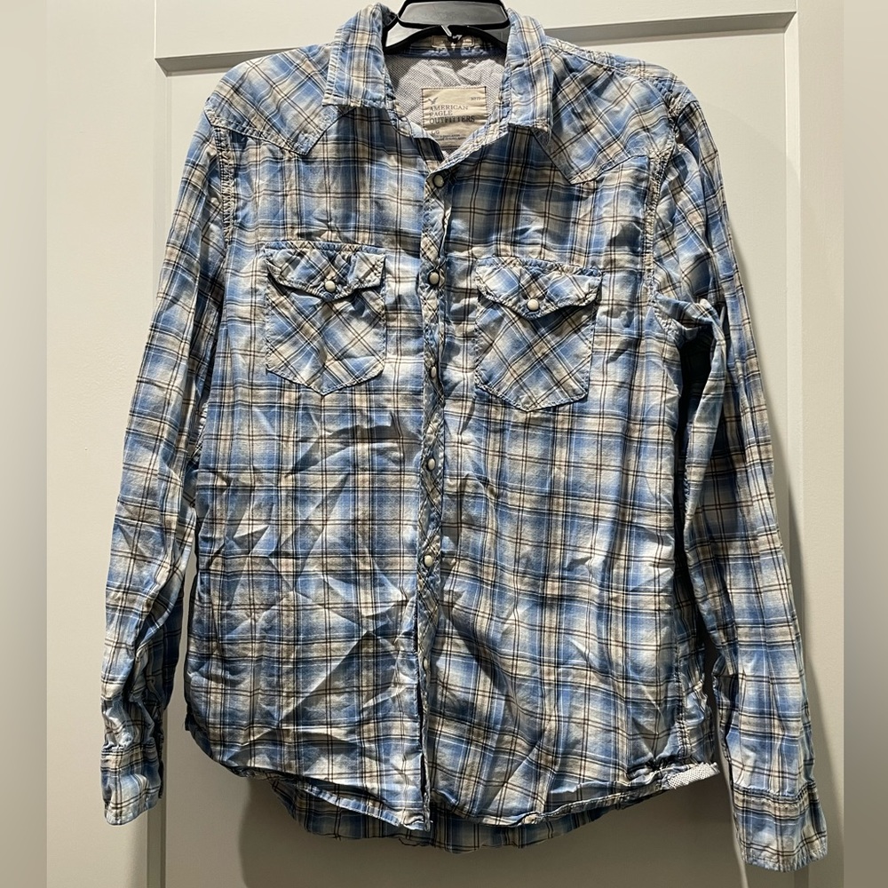 American eagle pearl snap